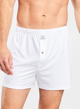 Peter Millar Bold Stretch Jersey Boxer | White