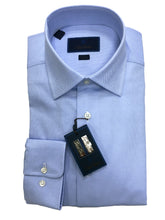 David Donahue Royal Oxford Trim Fit | Sky