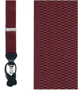 Trafalgar Classic Solid Color 38mm Convertible Braces