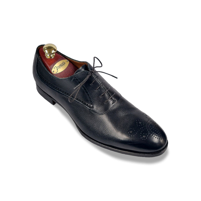 Gravati Medallion Lace-Up | Navy