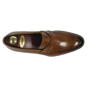 Di Bianco Criss-cross Penny | Cognac