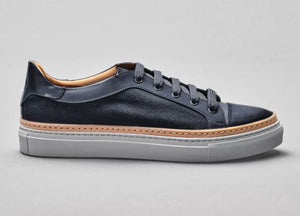 Di Bianco Velour/Deco Sneaker - Gunmetal Grey