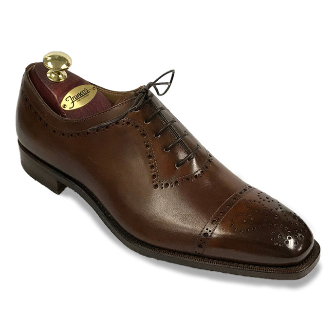 Romano Martegani Perforated Cap Toe - Chili