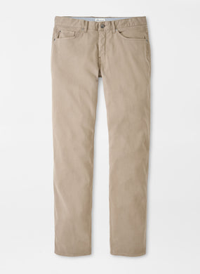 Peter Millar Ultimate Sateen Five-Pocket Pant | Grain