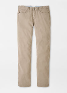 Peter Millar Ultimate Sateen Five-Pocket Pant | Grain