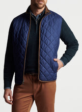 Peter Millar Essex Quilted Travel Vest | Navy