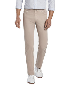 Peter Millar Collection Wayfare Five-Pocket Pant- Khaki