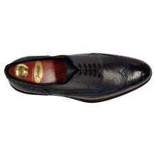 Di Bianco Scotch Grain Lace-Up | Navy