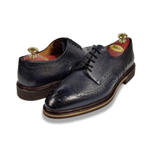 Di Bianco Scotch Grain Lace-Up | Navy