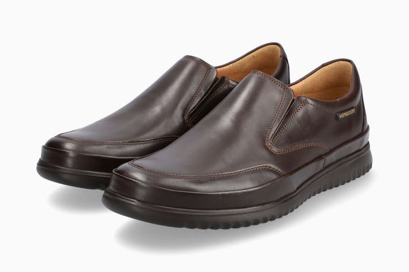 ブラウン レザー モカシン　mephisto Mephisto Twain | Brown – Franco's Fine Clothier
