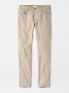Peter Millar Crown Sport Performance 5-Pocket Pants | Khaki