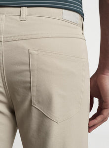 Peter Millar Crown Sport Performance 5-Pocket Pants | Khaki