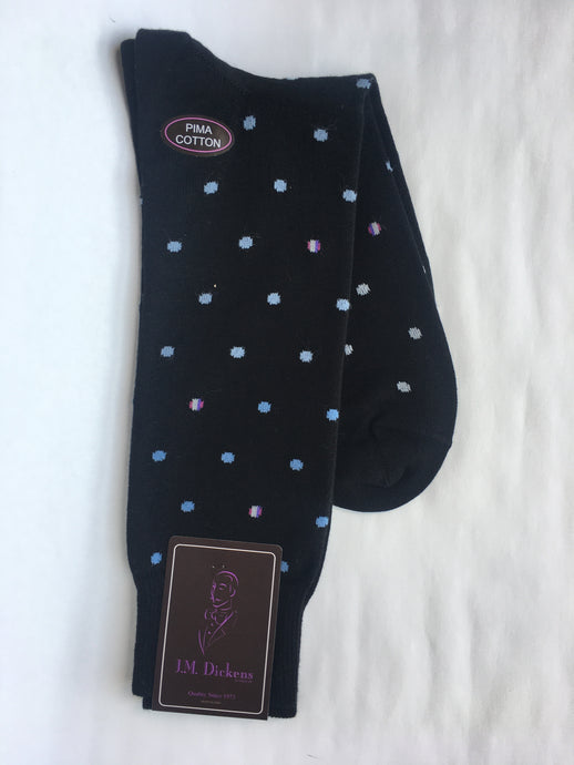 J.M. Dickens Ombre Dots | Black
