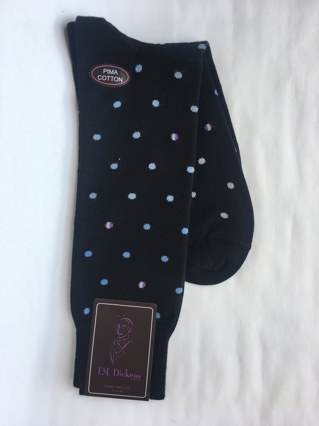J.M. Dickens Ombre Dots | Black