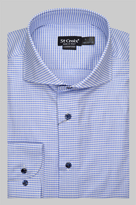 St. Croix Widespread Box Pattern | Blue