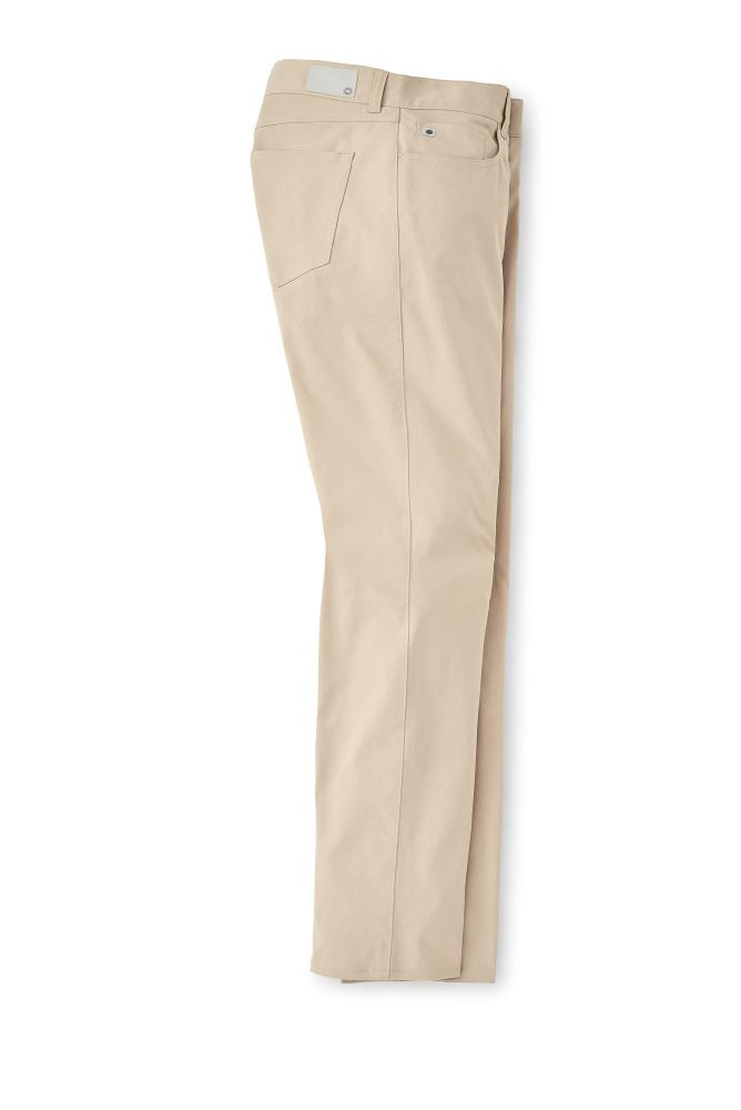 Peter Millar Crown Sport Performance 5-Pocket Pants | Khaki