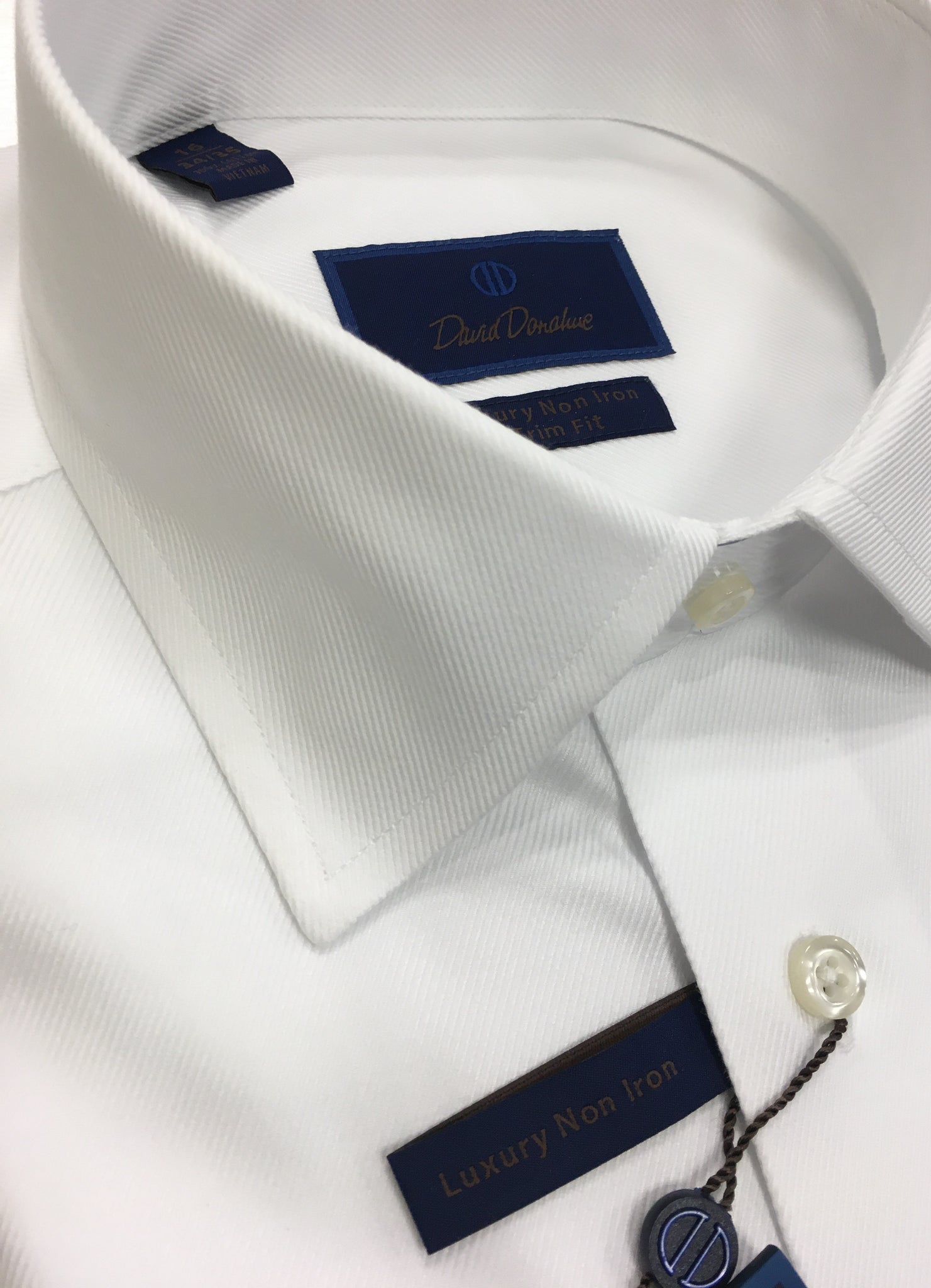 David Donahue Non-Iron Dress Shirt David Donahue Non-Iron Dress Shirt