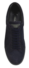 Lo White Navy Suede Sneaker