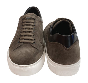 Lo White Dark Tan Sneaker