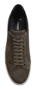 Lo White Dark Tan Sneaker
