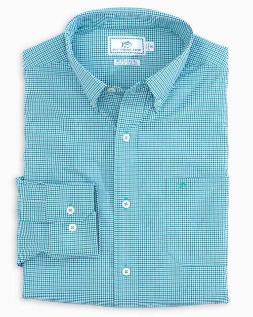 Southern Tide Mini Tattersall Intercoastal Performance Shirt