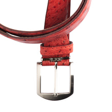LEN Custom Leather Belt | Antique Red