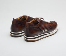 Di Bianco The Daytona Reverse Sombrero Leather Sneakers