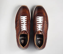 Di Bianco The Daytona Reverse Sombrero Leather Sneakers