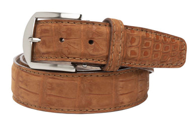 LEN Buffed American Alligator - Chestnut