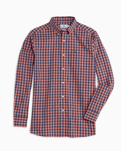 Southern Tide Skipjack Danforth Heather Gingham Sport Shirt