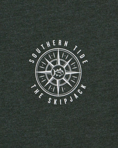 Southern Tide Channel Marker Compass Long Sleeve T-Shirt