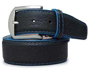 LEN American Bison - Black w/ Blue edge & Stitch