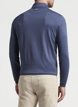 Peter Millar Perth Performance Melange Quarter-Zip | Navy