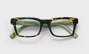 eyebobs Fare n Square | Tortoise and Green