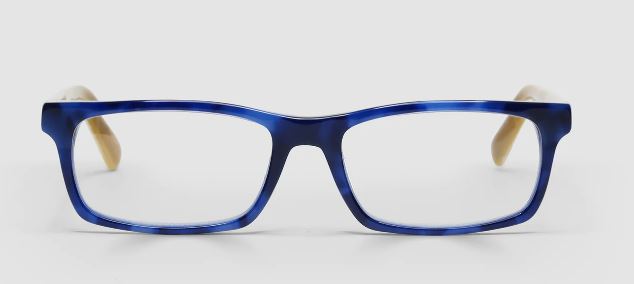 eyebobs Number Cruncher | Blue & Khaki