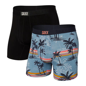 Saxx Ultra 2-pack | Beach Vibe Stripe/Black