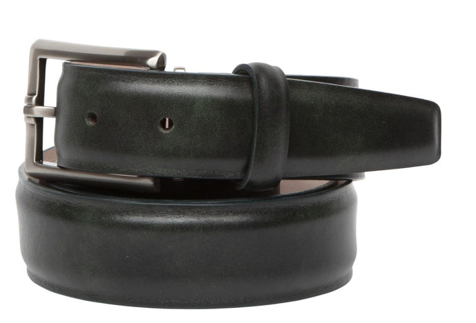 LEN Italian Marbled Calf 35mm- Emerald Green