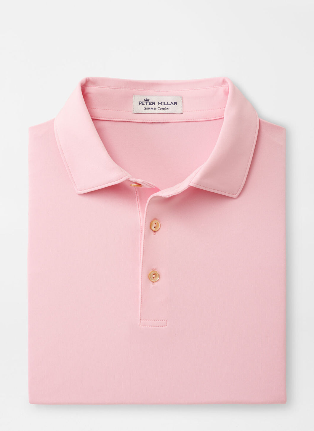 Peter Millar Solid Performance Polo | Palmer Pink