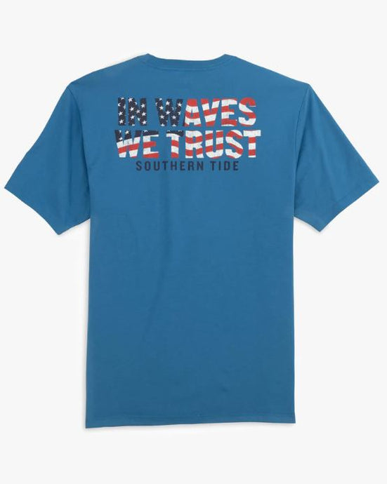 Southern Tide In Waves We Trust T-Shirt