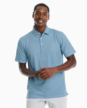 Southern Tide Ryder Heather Bait Printed Performance Polo Shirt
