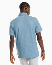Southern Tide Ryder Heather Bait Printed Performance Polo Shirt