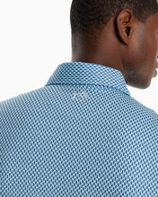Southern Tide Ryder Heather Bait Printed Performance Polo Shirt