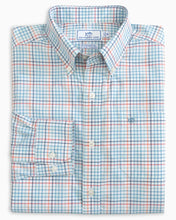 Southern Tide Morada Plaid Intercoastal Performance Sport Shirt