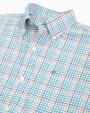 Southern Tide Morada Plaid Intercoastal Performance Sport Shirt