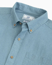 Southern Tide ROUNDTRIP PRINTED SHORT SLEEVE BUTTON DOWN SHIRT