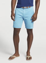 Peter Millar Bedford Cotton-Blend Short | Island Blue