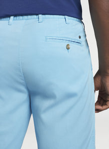 Peter Millar Bedford Cotton-Blend Short | Island Blue