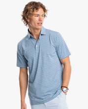 Southern Tide brrr-eeze Overseas Striped Performance Polo Shirt