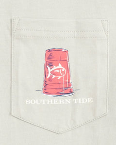 Southern Tide Flipjack Flipcup Team T-Shirt | Grey