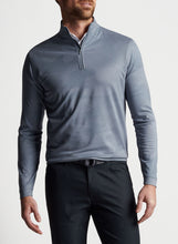 Peter Millar Perth Camo Performance Jacquard Quarter-Zip